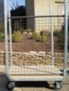 Rack de stockage grillagé 1 m