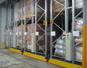 Rack de stockage palettes mobile