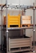 Manurack simple - Modulable et superposable - 1550 x 1185 mm - Charge par niveau : 1500 kg