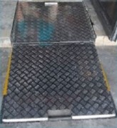 Rampe amovible encastrable