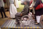 Rampe d'accès handicapés
