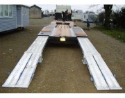 Rampe de chargement alu poids lourds