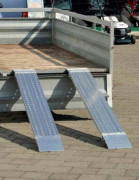 Rampe de chargement en aluminium largeur 200mm