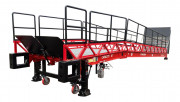 Rampe de chargement mobile hydraulique - Capacité de 8 à 20 tonnes - Ht. de 100 à 160 cm