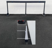 Rampe de recharge pour voiture électrique - 2 prises - Fixation mural ou sur pieds