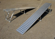 Rampes de chargement aluminium pour véhicule