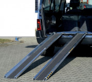 Rampes de chargement en aluminium pour fourgons