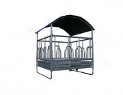 Râtelier à foin carré - Capacité : 12 places - Longueur : 210 cm