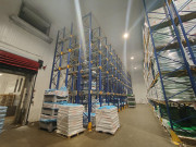 Rayonnage à palette par accumulation occasion