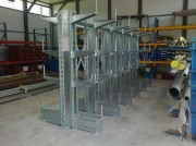 Rayonnage cantilever pour charges longues et lourd