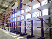Rayonnage cantilever pour charges lourdes 1300 kg