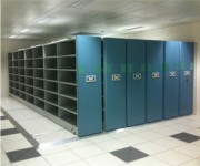 Rayonnage mobile électrique tôlé