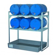 Rayonnage pour stockage de fûts