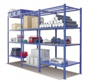 Rayonnage tubulaire charge travée 2000 kg