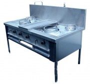 Réchaud double brûleurs dragon et vifs