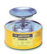 Recipient humecteur de sécurité en acier