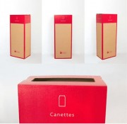Box de recyclage canette