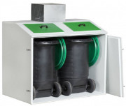 Refroidisseur de déchets animaux Flexxstore pour 2 ou 4 conteneurs - Capacité 240 L 