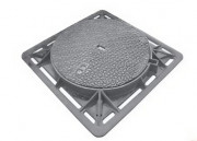 Regard cité carré autoblocant - D 400 - 1100 x 1100 mm