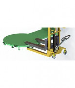 Réhausse de banderoleuse de palettes à plateau tournant