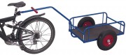 Remorque légère pour vélo - sans ou avec habillage - Roue ? 260 mm