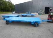 Remorque plateau 2 essieux - Capacité 6 tonnes - Dim. 6000 x 2400 mm