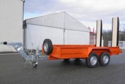Remorque porte engin à usage routie routier