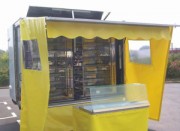 Remorque pour rôtisserie longueur 2.55 mètres