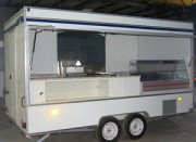 Remorque restauration rapide longueur 4,50 m