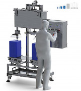 Remplisseuse semi-automatique pour produits liquides