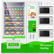 Restaurant intelligent 1 colonne pour produits frais - Avec 3 fours intégrés