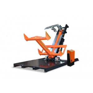 Retourneur élévateur de véhicules automobiles - Capacité 3200 kg - Basculement 90° - Hauteur 2 m