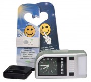 Réveil hôtel pour malentendant