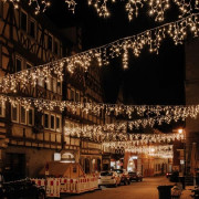 Rideau lumineux pro pour rue