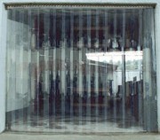 Rideaux à lanières en PVC souple