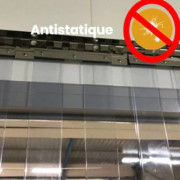 Rideaux à passage fréquent en pvc à température ambiante