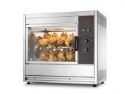 Rôtissoire à balancelle - Capacité 16 poulets - 4 broches