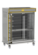 Rôtissoire électrique verticale 13.2 ou 26.4 kW - 4 à 8 broches - Capacité de 24 à 48 poulets