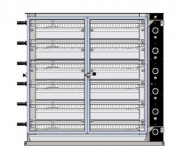 Rôtissoire verticale - 4 à 8 broches - Capacité de 24 à 48 poulets