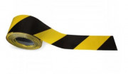 Ruban de signalisation jaune et noir - 100 m ou 250 m - 35 µm