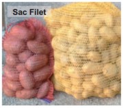 Sac en filet à tirette