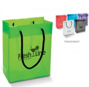 Sac plastique à poignée cordon