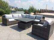 Salon de jardin en alu