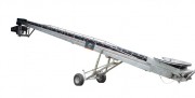 Convoyeur sauterelle en inox - Débit de 60 à 200 t/h