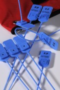Scellés de sécurité plastique numérotés