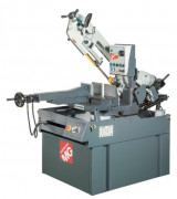 Scie à ruban semi-automatique et hydraulique