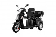 Scooter électrique PMR à 3 roues - 2 places  - Vitesse 25 km/h - Autonomie 60 km