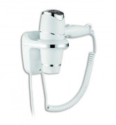 Sèche-cheveux avec support mural pour hôtels - 1.800 W