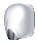 Sèche-mains à cône d'air - ABS ou alu - Séchage : 15 s - 1100 W - 80 dB