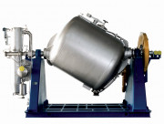 Sécheur rotatif cylindrique sous vide